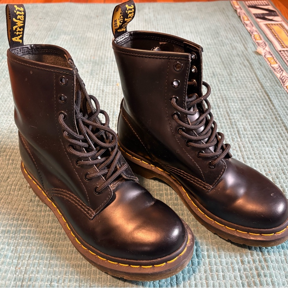 Dr. Martens Black Lace-Up Boots